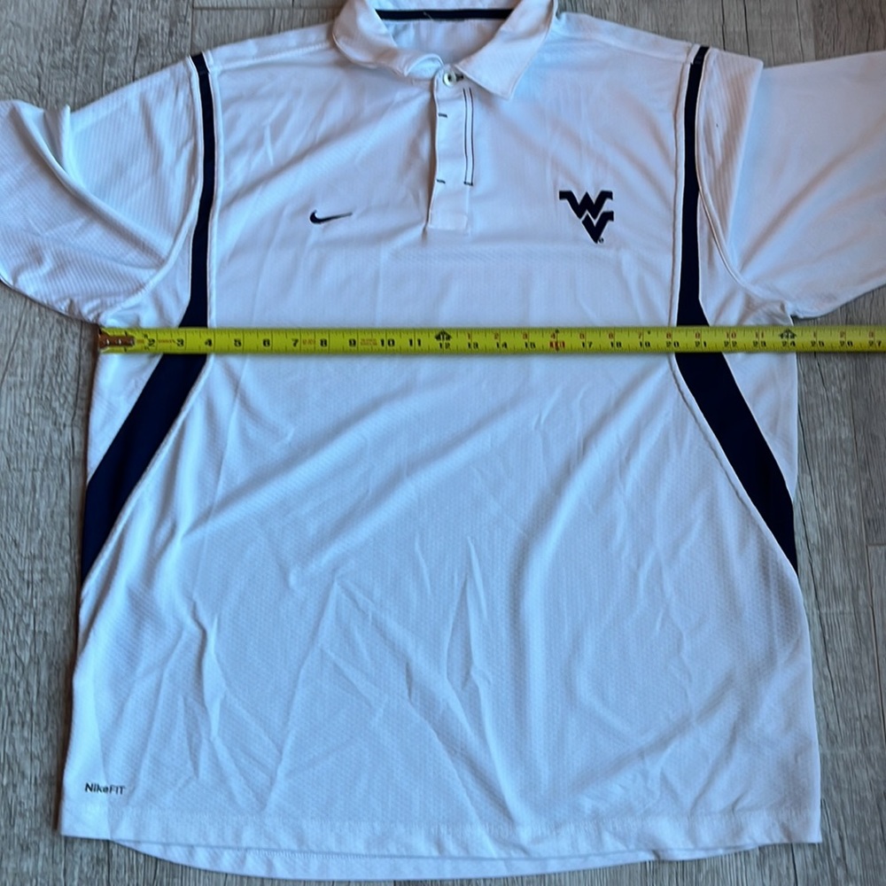 West Virginia Mountaineers Nike Polo Shirt Size: XL - Picture 7 of 11